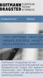 Mobile Screenshot of hoffmanndragsted.dk